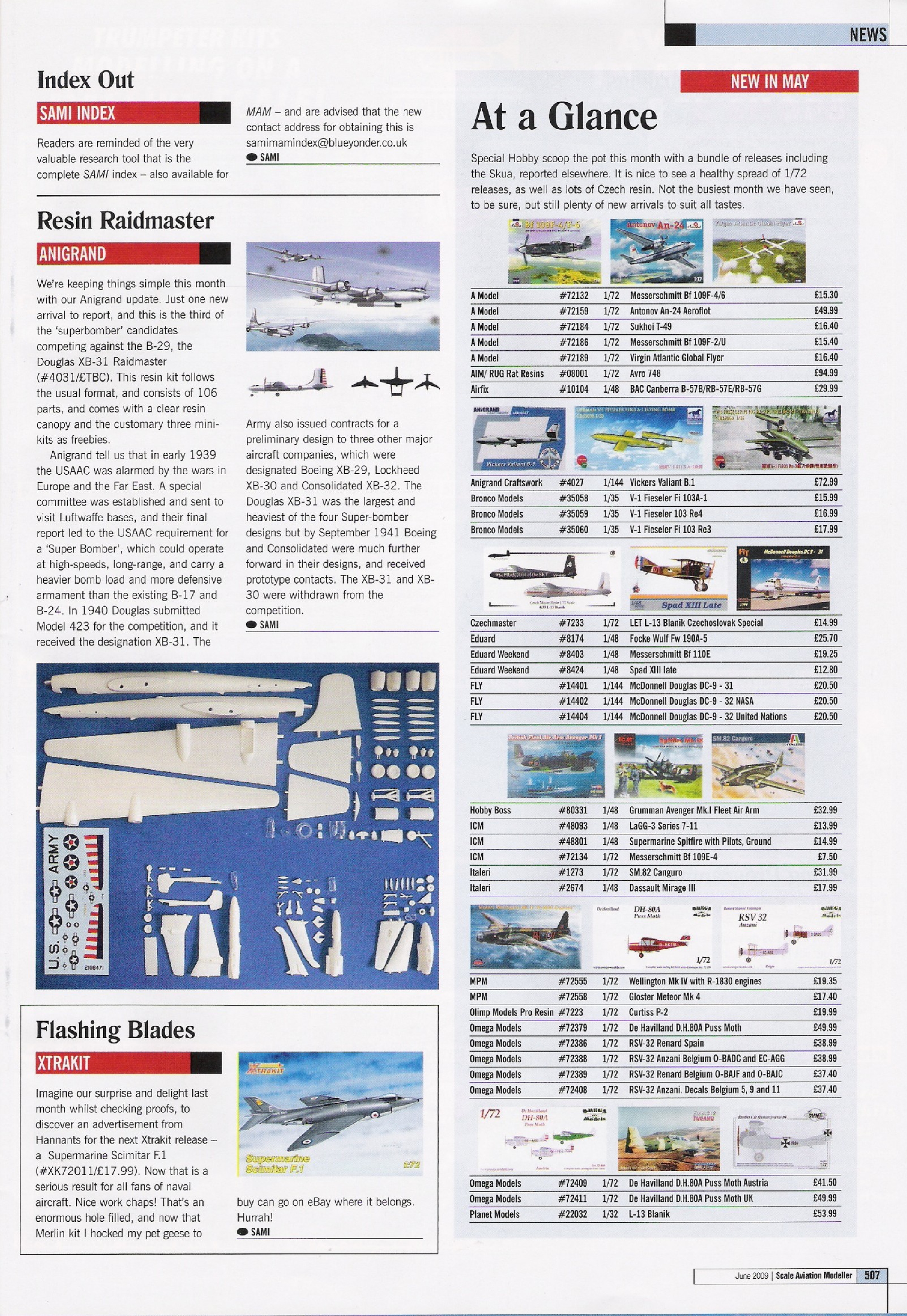 Scale Aviation Modeller International 2009-06